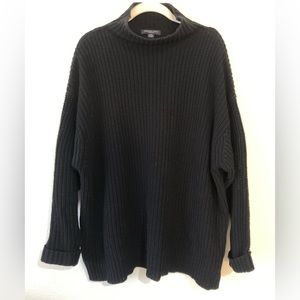 American Eagle, oversized fit women’s black sweater, size medium